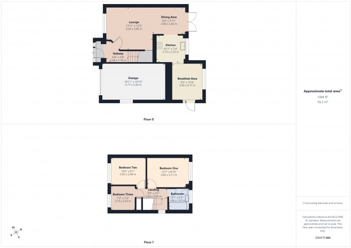 Floorplan for 41 Lime Tree Close, TA6