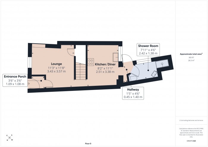 Floorplan for 22 Wellington Road, TA6