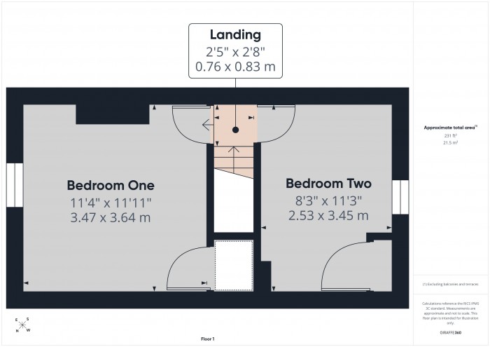 Floorplan for 22 Wellington Road, TA6