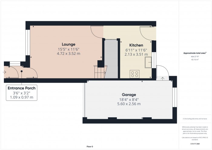 Floorplan for 3 Carlton Drive, TA6