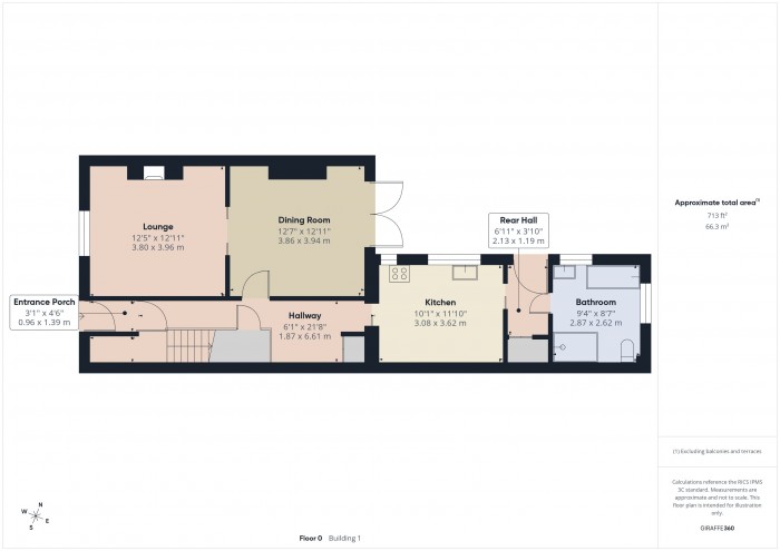 Floorplan for 93 Wellington Road, TA6
