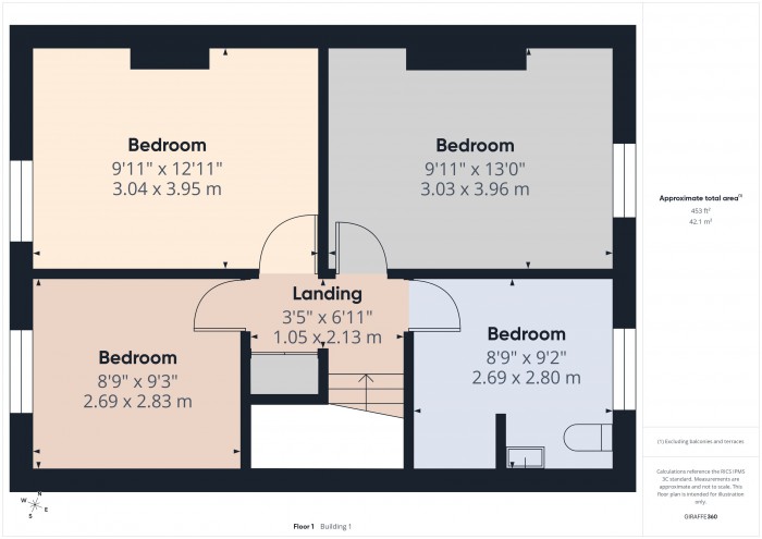 Floorplan for 93 Wellington Road, TA6