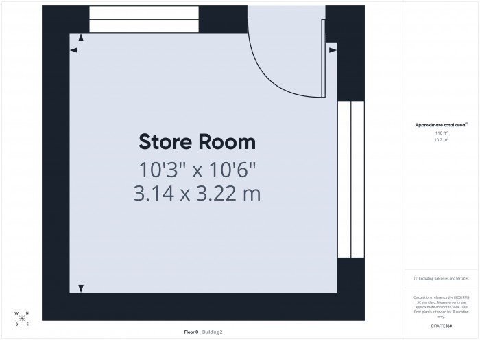 Floorplan for 93 Wellington Road, TA6
