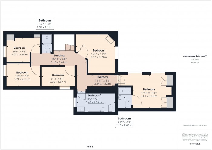 Floorplan for 7 Alexandra Road, TA6