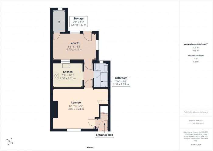 Floorplan for 15 Berrydale Avenue, TA6