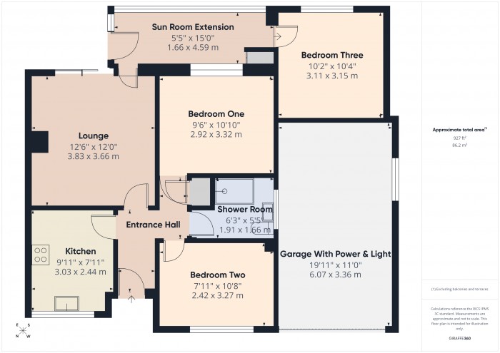 Floorplan for 23 Fir Tree Close, TA6