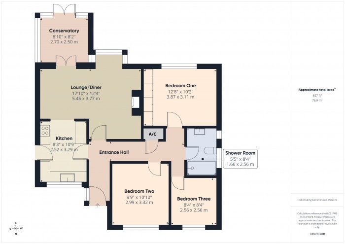 Floorplan for 59 Willoughby Road, TA6