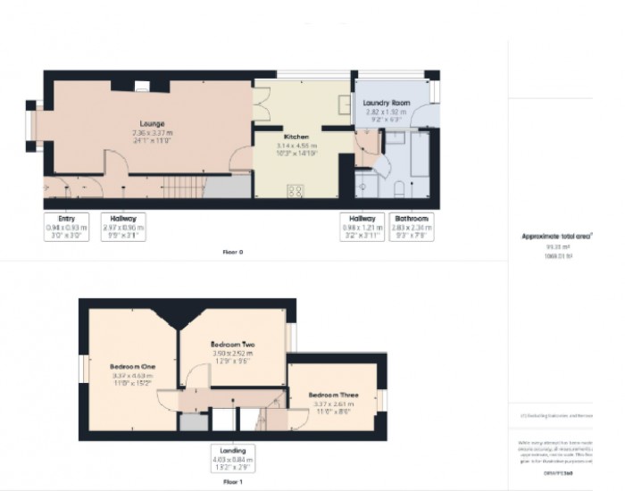 Floorplan for 12 Branksome Avenue, TA6