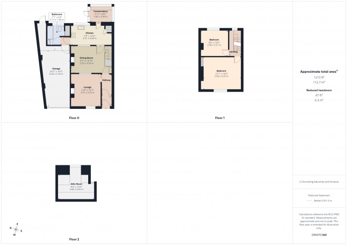 Floorplan for 40 Provident Place, TA6