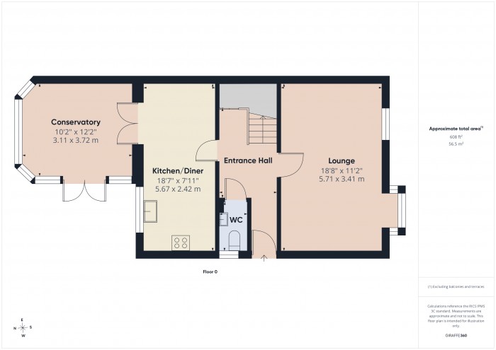 Floorplan for 31 Knightsbridge Way, TA6