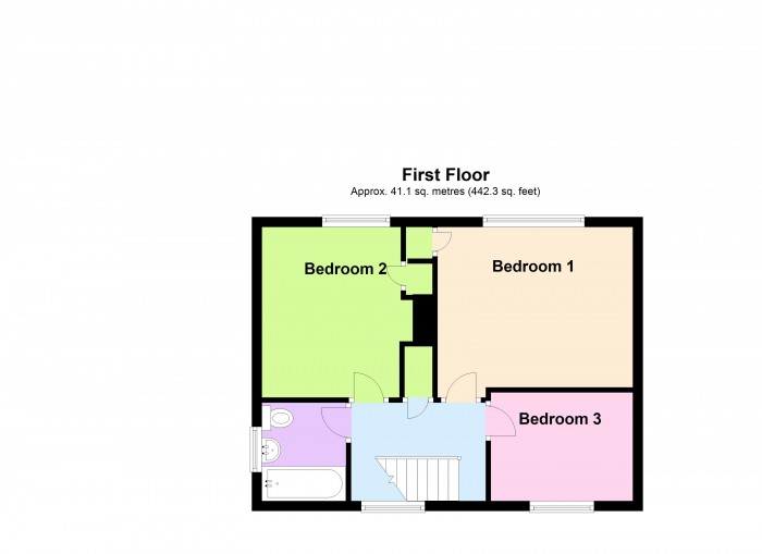 Floorplan for 33 Woodbury Road, TA6