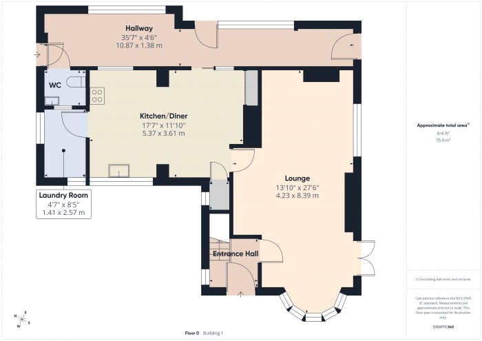 Floorplan for Tree Tops, TA6