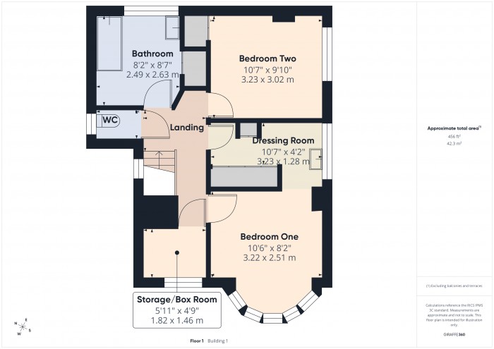 Floorplan for Tree Tops, TA6