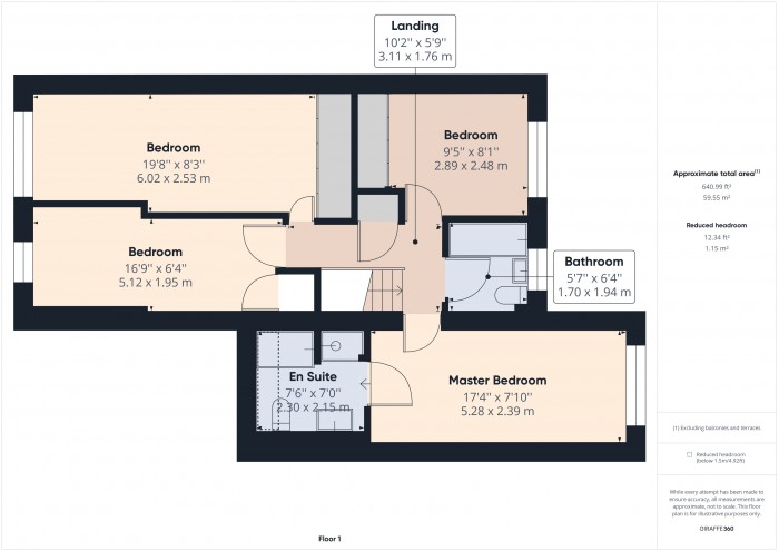 Floorplan for 67 Somerville Way, TA6
