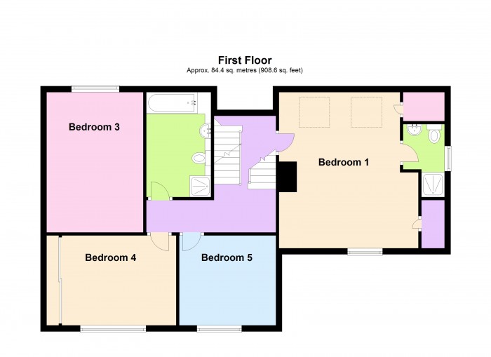 Floorplan for 15 Wembdon Orchard, TA6
