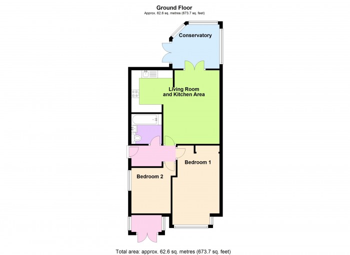 Floorplan for 71 Meadway, TA7