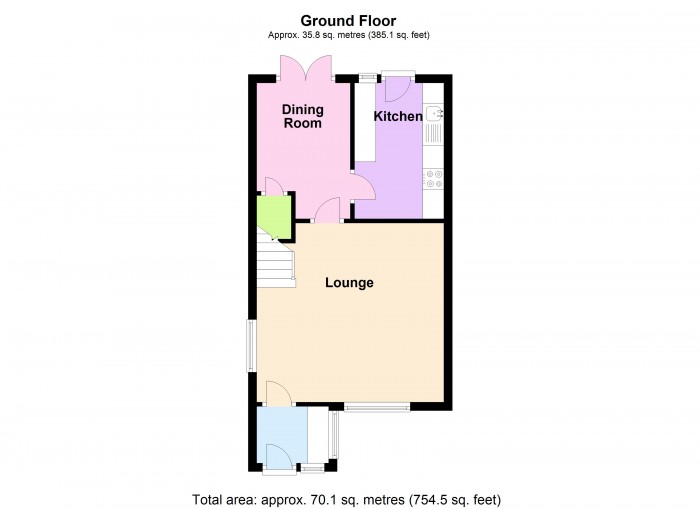 Floorplan for 48 Elizabeth Way, TA6