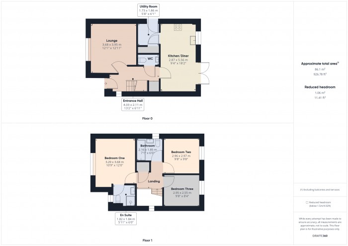 Floorplan for 10 White Meadow, TA7